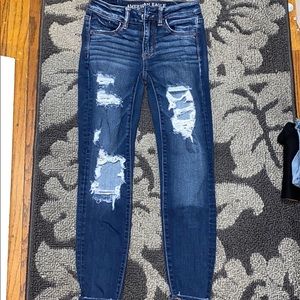 american eagle jeans. skinny jeans